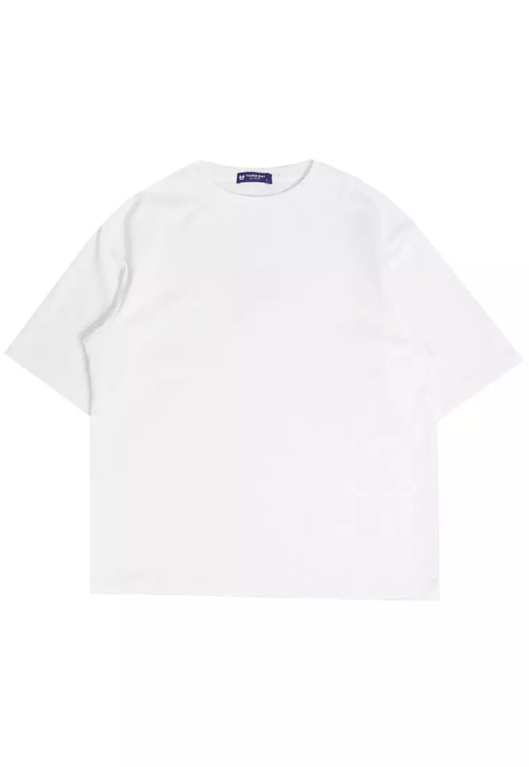 MTT43 Kaos Oversize Gym Scuba Bahan Tebal "need money supplements" putih white