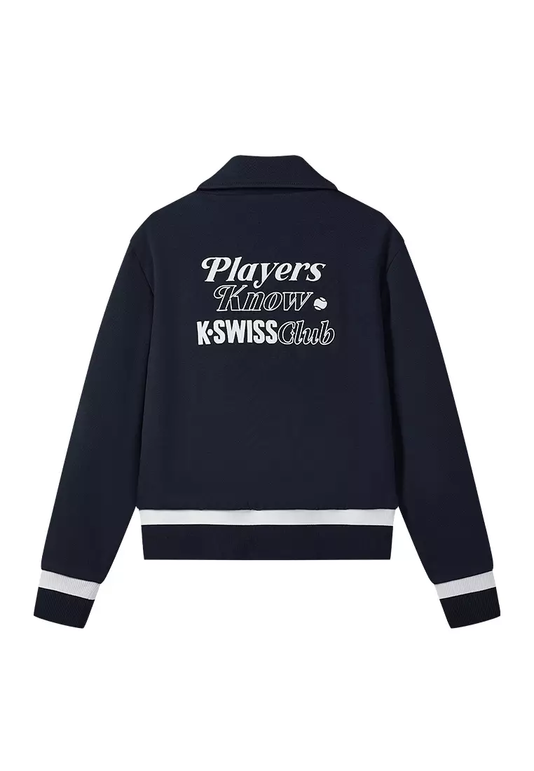 女裝 K-SWISS LOGO 拼色外套