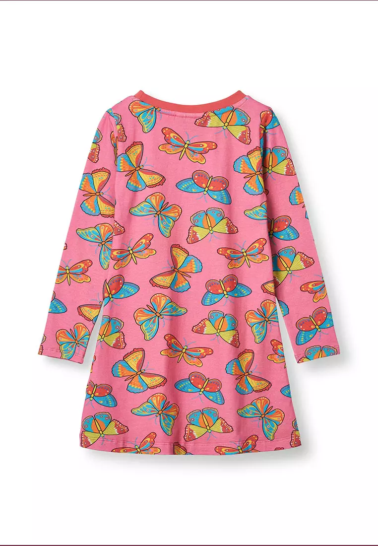 Dress with butterflies