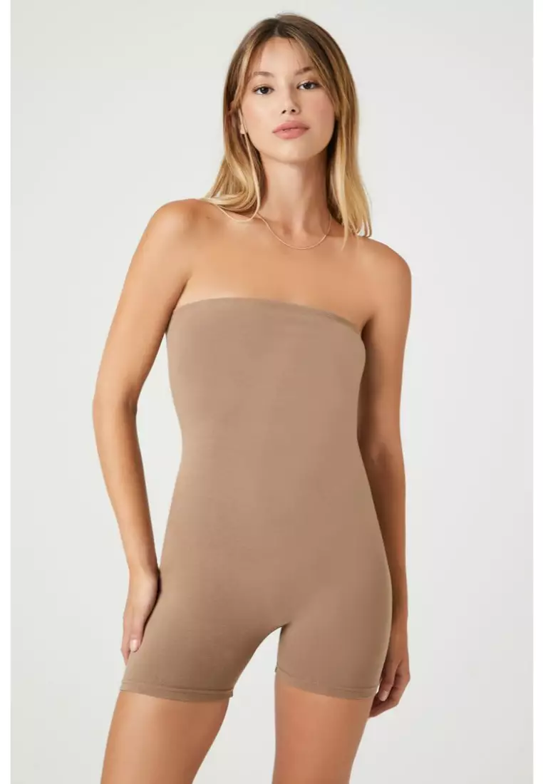 Forever 21 hot sale strapless romper