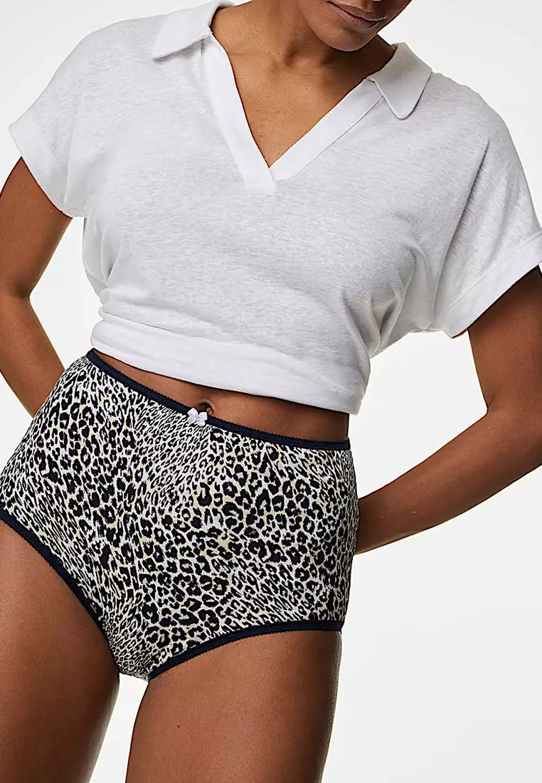 5pk Cotton Lycra™ Full Briefs