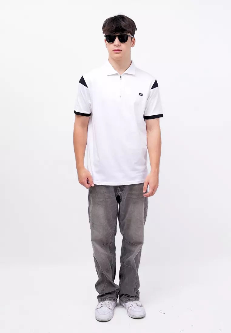 Ryusei Polo Pria Fushimi Combo White