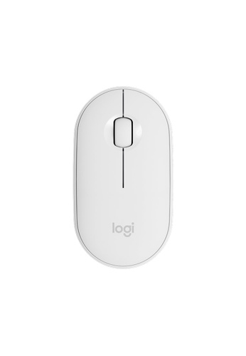 Logitech Logitech M350 Pebble Bluetooth Wireless Mouse-Off White. E9FB9ES4DE09E7GS_1
