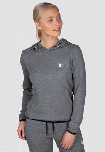 MOROTAI grey NAKA SAKURA Travel Hoodie 351EAAAED4E2F8GS_1