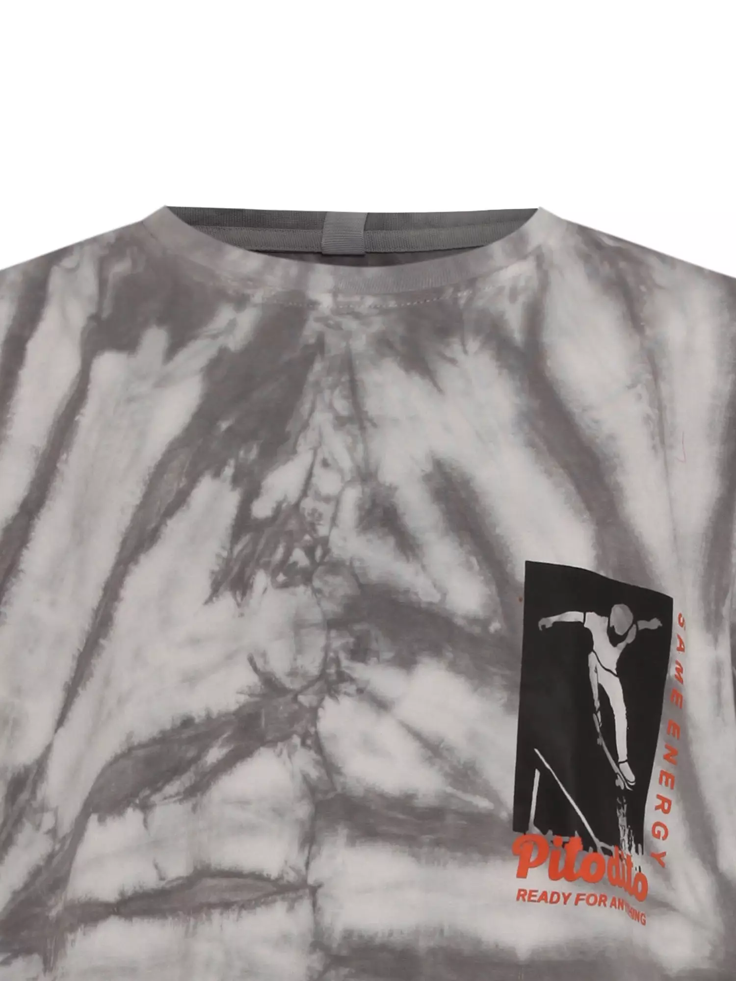 Pito Dito Boy Abundio T-Shirt Anak Abu-abu