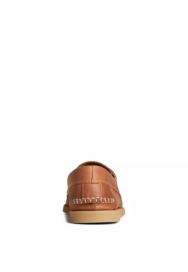 Sperry Herren Authentic Original Sirocco Bootsschuh – Klappbares Nubukleder – Korkeinlage – Razor-Sohle