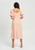 Calli pink Ange Midi Dress 7E791AAAFB8C2CGS_3