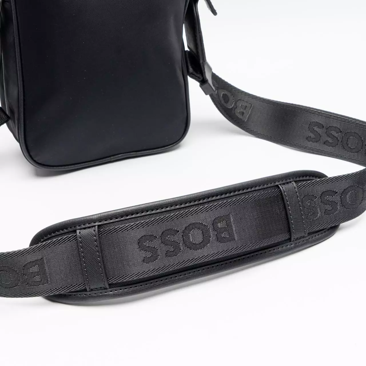 B_Icon_NS Reporter Bag With Double B Monogram Hardware Dark Blue