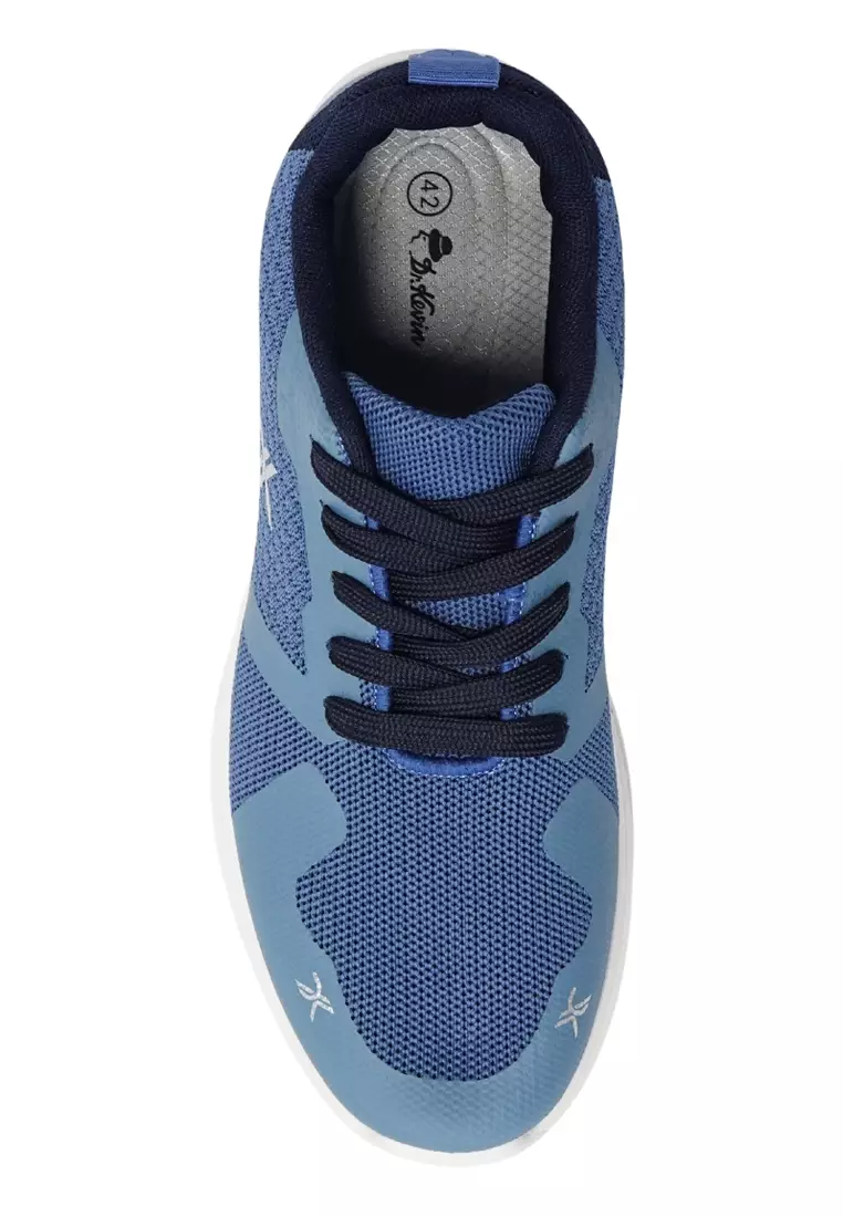 Dr. Kevin Sepatu Sport Pria Men Sneakers Sekolah Flyknit Tali 889-069