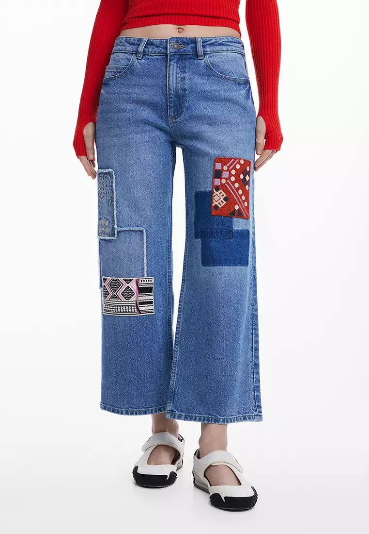 Patch pants