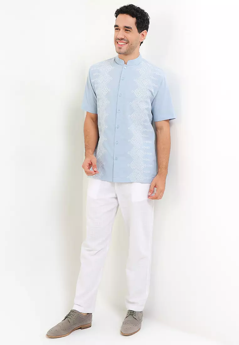 Glacier Short Sleeve Baju Koko