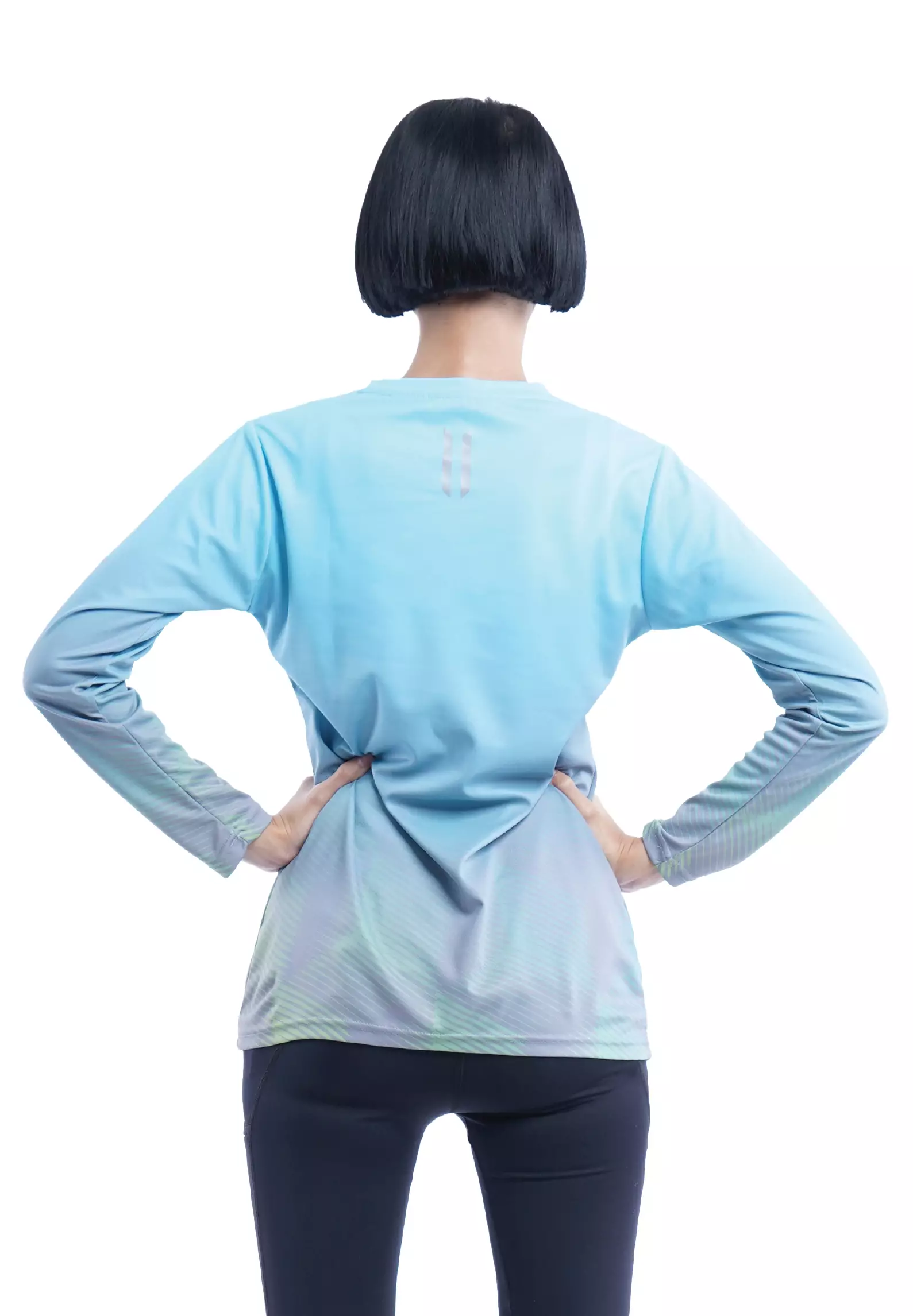 Tiento Jersey Running Anti UV Kaos Olahraga Lari Wanita Lengan Panjang Baju Dryfit Long Sleeve Women Xceleration