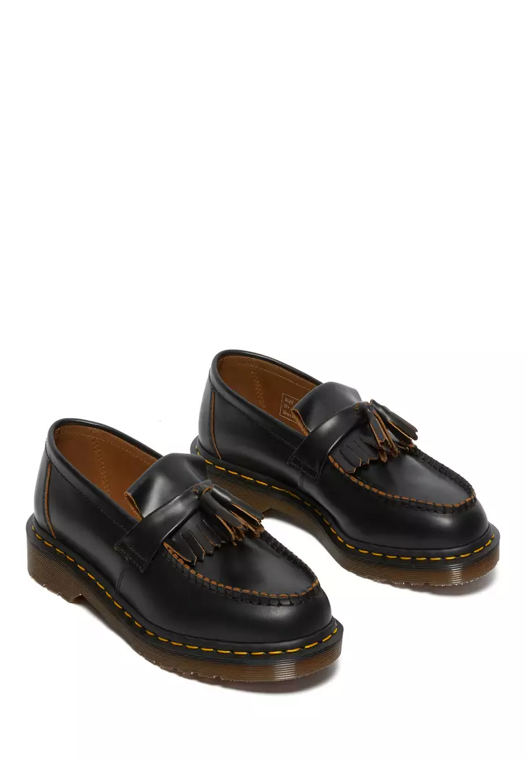 Buy Dr. Martens ADRIAN MADE IN ENGLAND QUILON LEATHER TASSEL LOAFERS ...