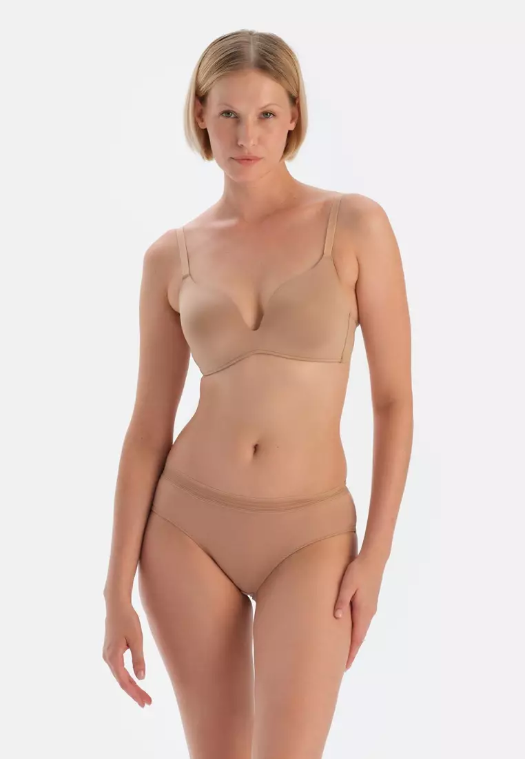 Light Brown Lace Hipster, Underwear for Women