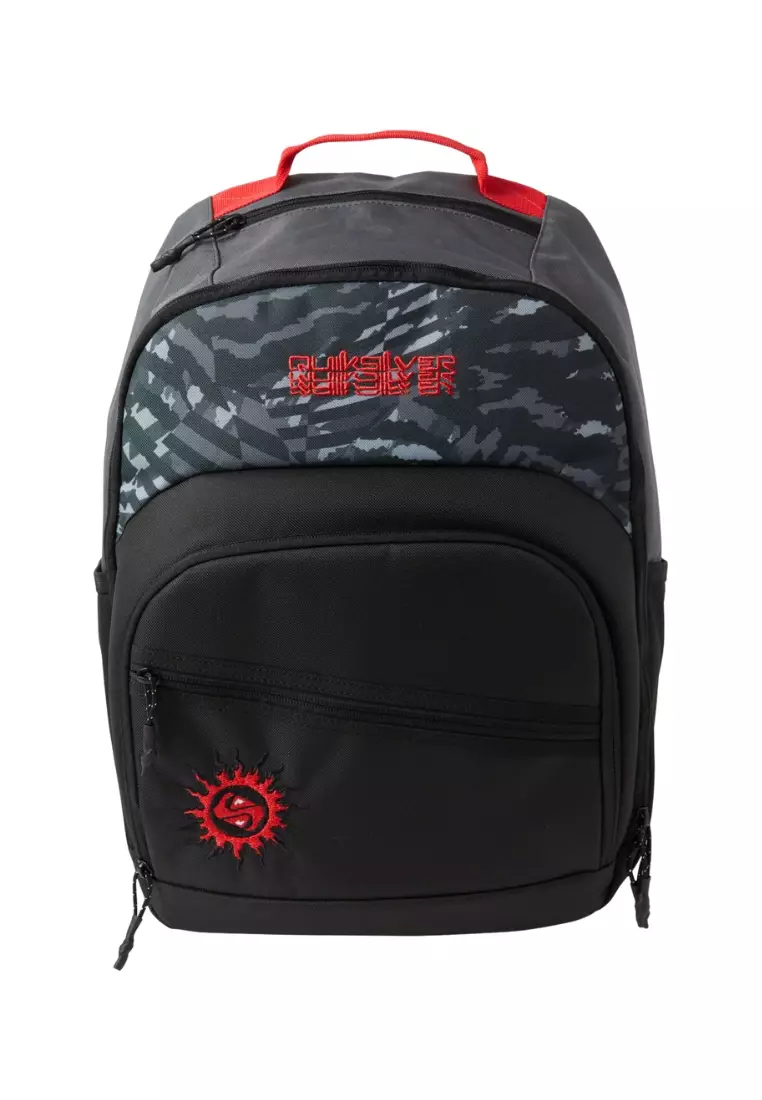 Quiksilver Schoolie Cooler 2.0 Insulated Cooler Backpack Black