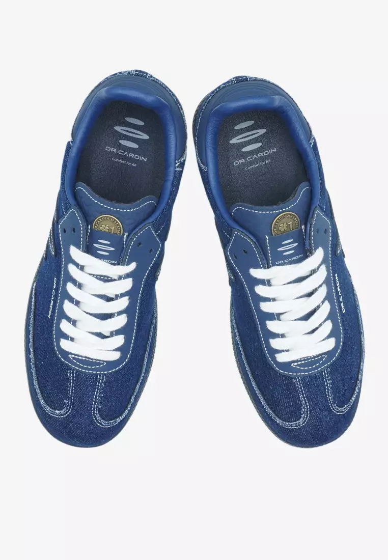 Dr Cardin The Origin: Heritage Collection Men Sneaker RJC-61178 | Denim/Faux Suede/Leather