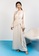 Lubna beige Satin Abaya Dress With Trimmings 6BA97AA88D8600GS_3