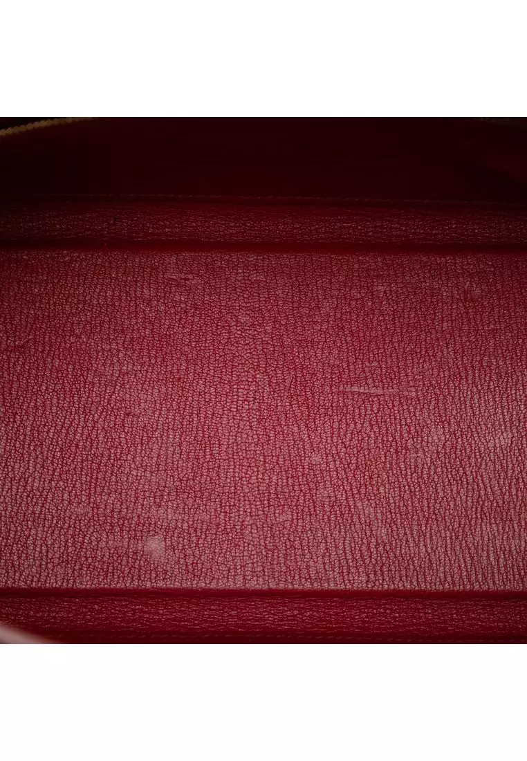 Pre-Loved Hermès Clemence Kelly Ii Retourne 32