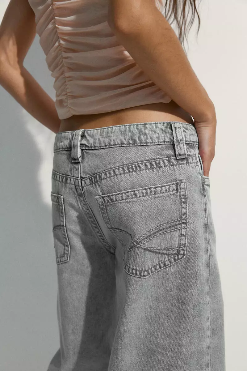 Baggy Wide Low Waist Jeans