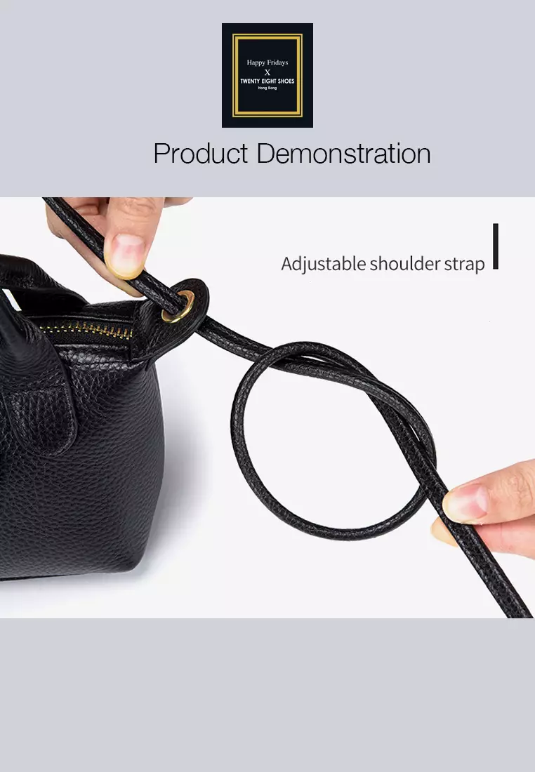 Multi Purpose Full Grain Leather Mini Cross-Body Bag JW AN-2305