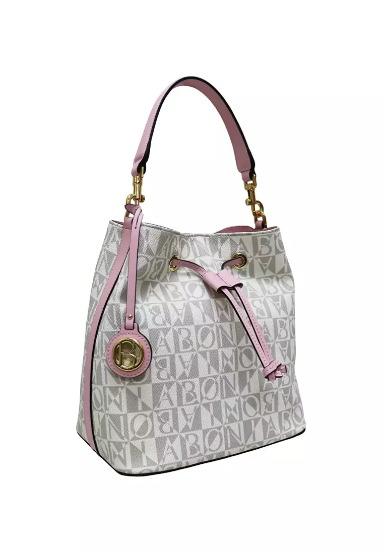 Buy BONIA Bonia Calda Monogram Small Bucket Bag 2023 Online