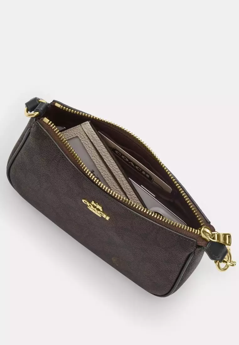 Nolita 19 In Signature Canvas Gold/Walnut/Black