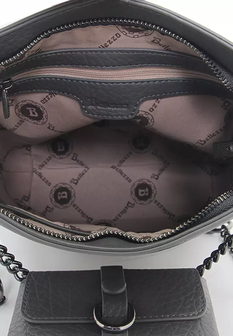 Bellezza Sling Bag 24108-38 Dark Grey