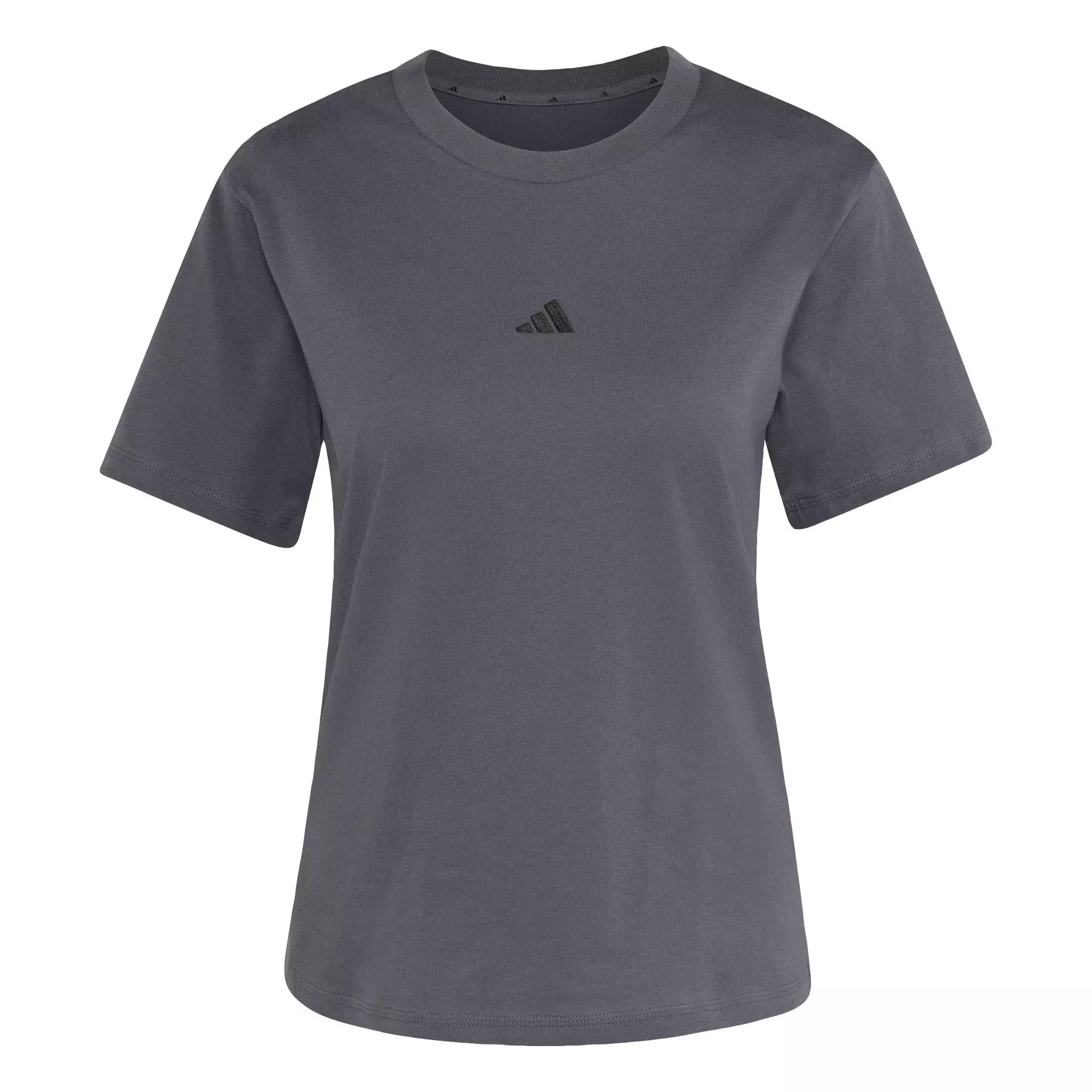 Lifestyle Essentials Small Logo Cotton Tee Women Grey KC5249