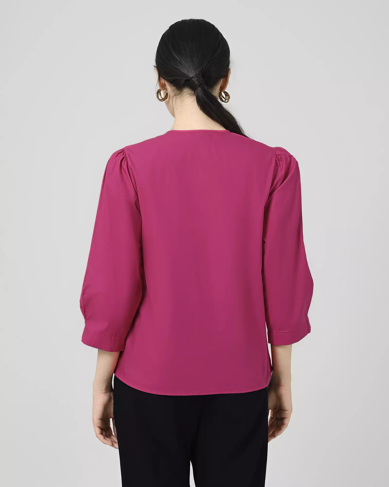 Geulis.id SAIKA BLOUSE - Magenta