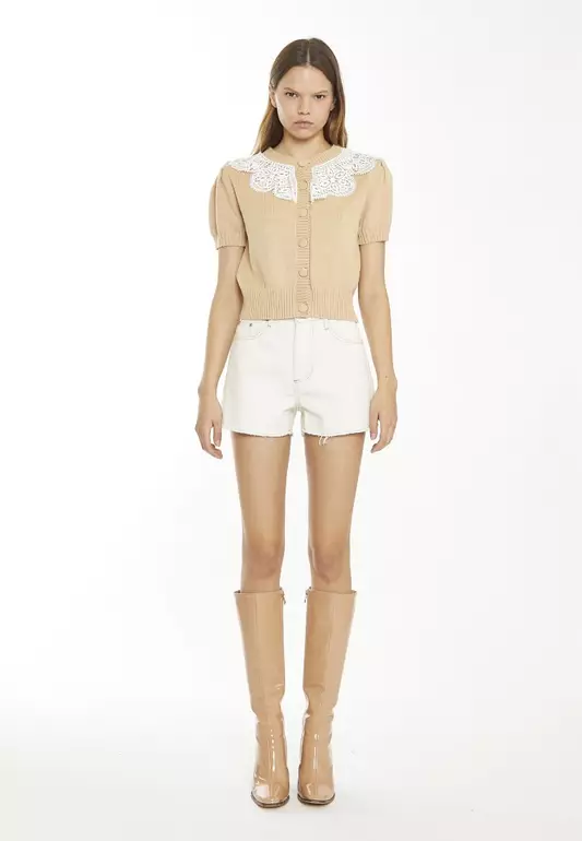 Lace Detail Cardigan