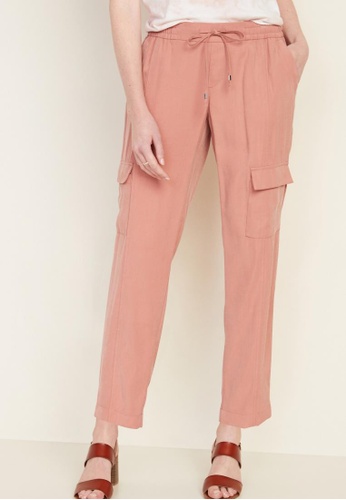 Buy Old Navy Mid Rise Soft Pull On Cargo Pants For Women 2020 Online Zalora Philippines