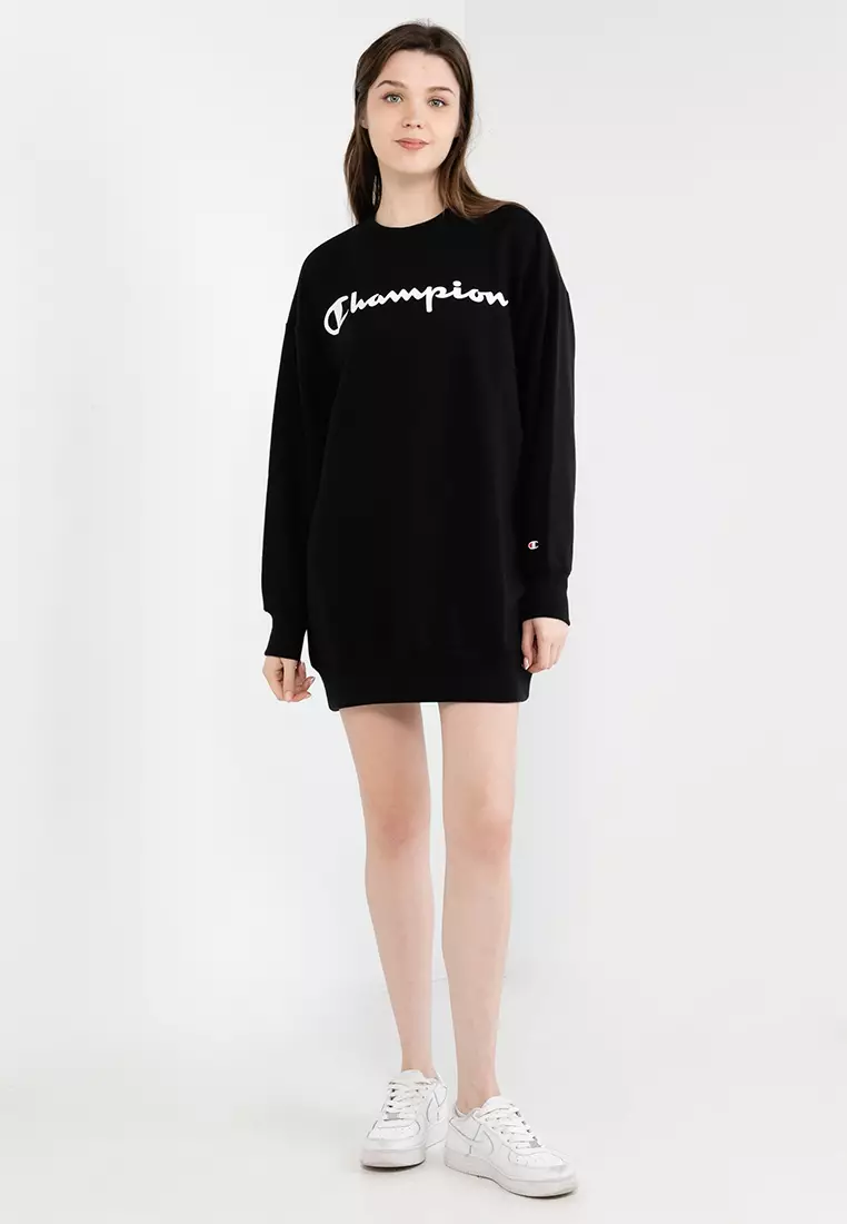 All black deals champion sweatshirt