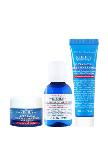 KIEHL'S blue [KL] Kiehl's Ultra Facial Oil-Free Trial Set 56EDABE5E3192AGS_1