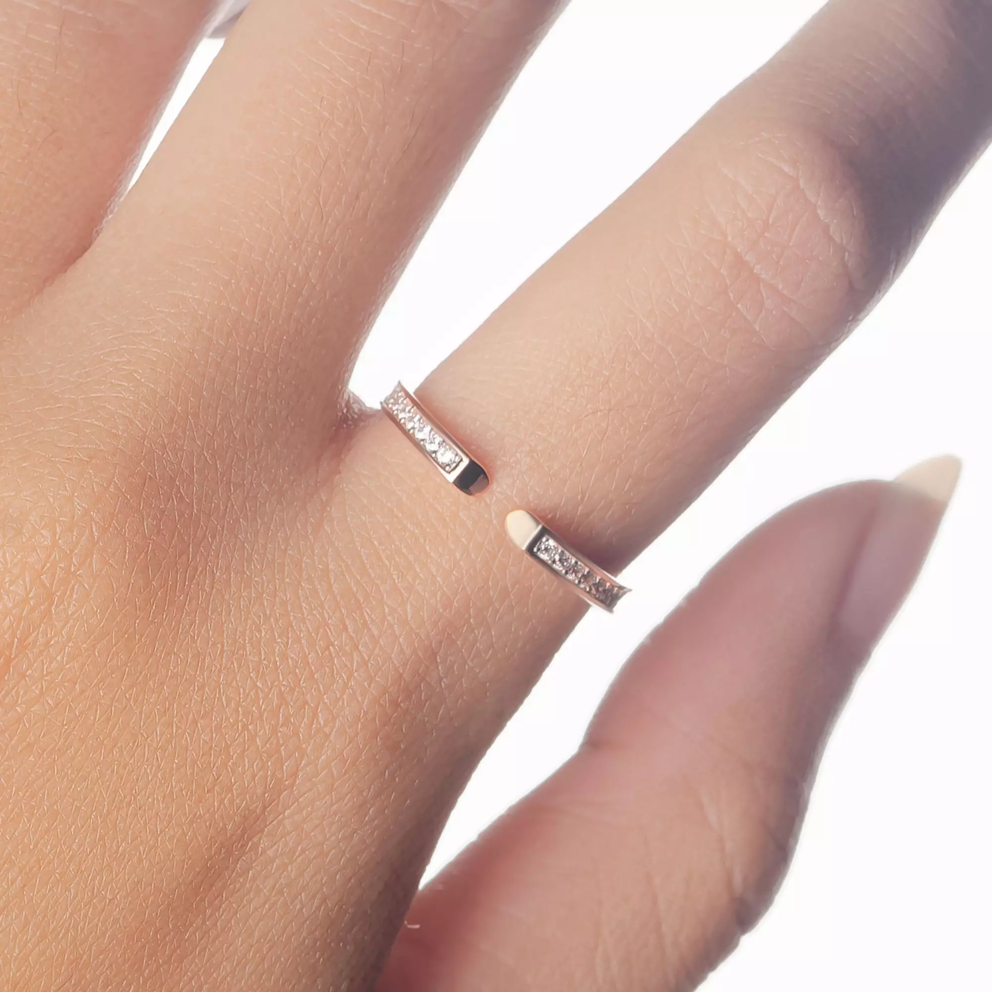 Cincin Emas 7k - Kalea Gold Ring - Treasure Collection - Juene Jewelry