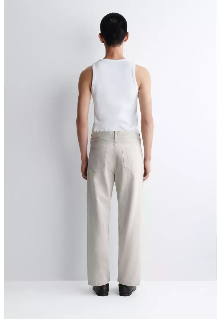 DOME RELAXED-FIT STRAIGHT-LEG JEANS