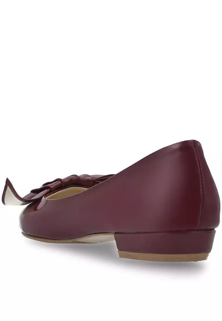 Mayonette Miyu Flats - Maroon