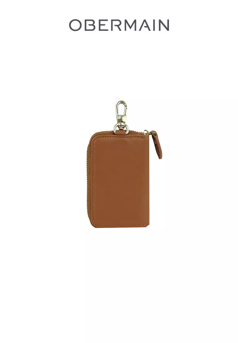 Key Holder Genuine Leather Maroon