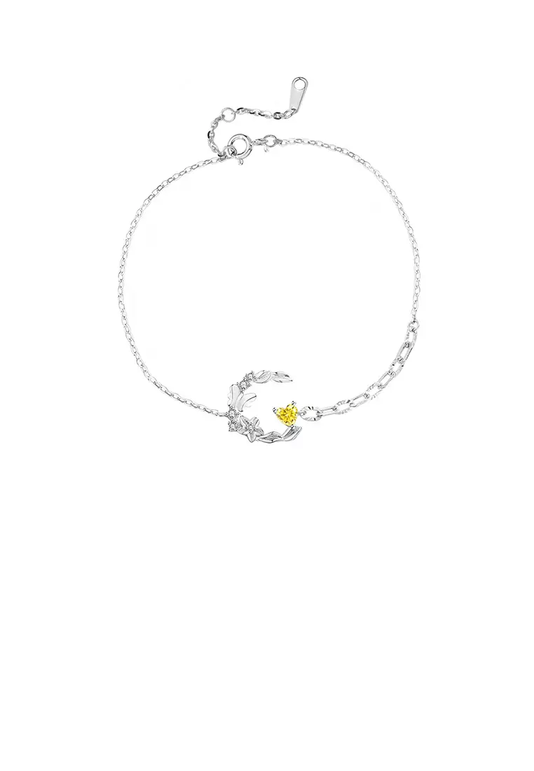 White flower bracelet on sale