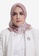 Buttonscarves pink Buttonscarves The Farsha Voile Square Misty Rose D8726AA1F3EBFEGS_1