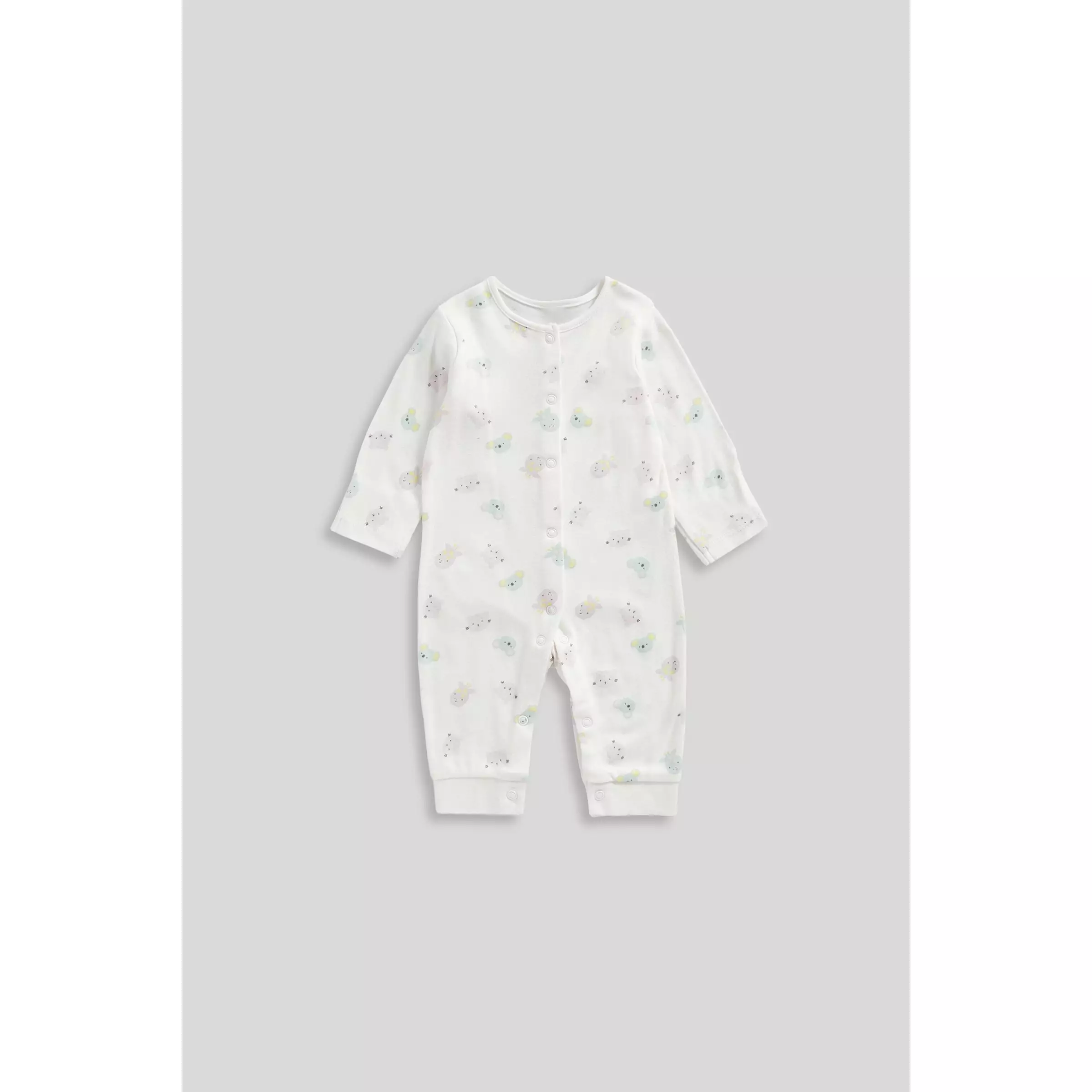 Mothercare 3 Pack Animal Footless Sleepsuits
