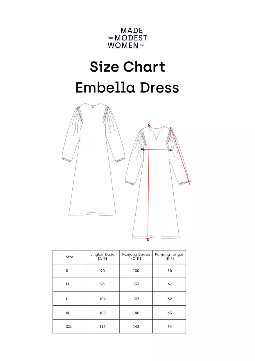 MFMW Embella Dress Gamis Multicolor Motif Kotak