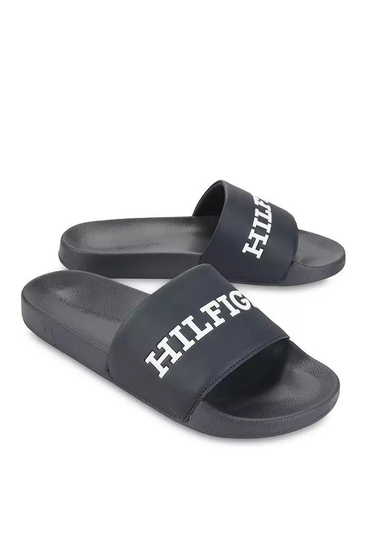 Tommy Hilfiger 3D Print Hilfiger Pool Slides 2024 Buy Tommy