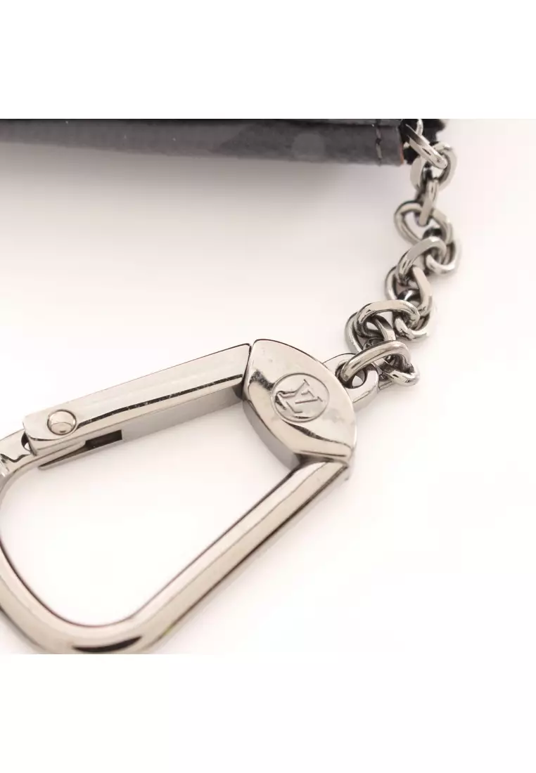Louis Vuitton Monogram Slim Dragonne Bag Charm and Key Holder Monogram Leather & Metal