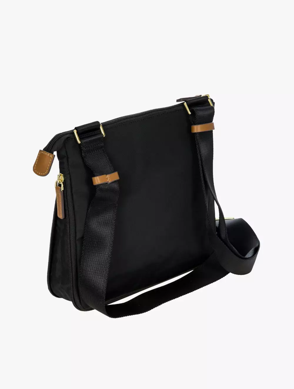 Bric's Expandable Shoulder Bag - Black - Black