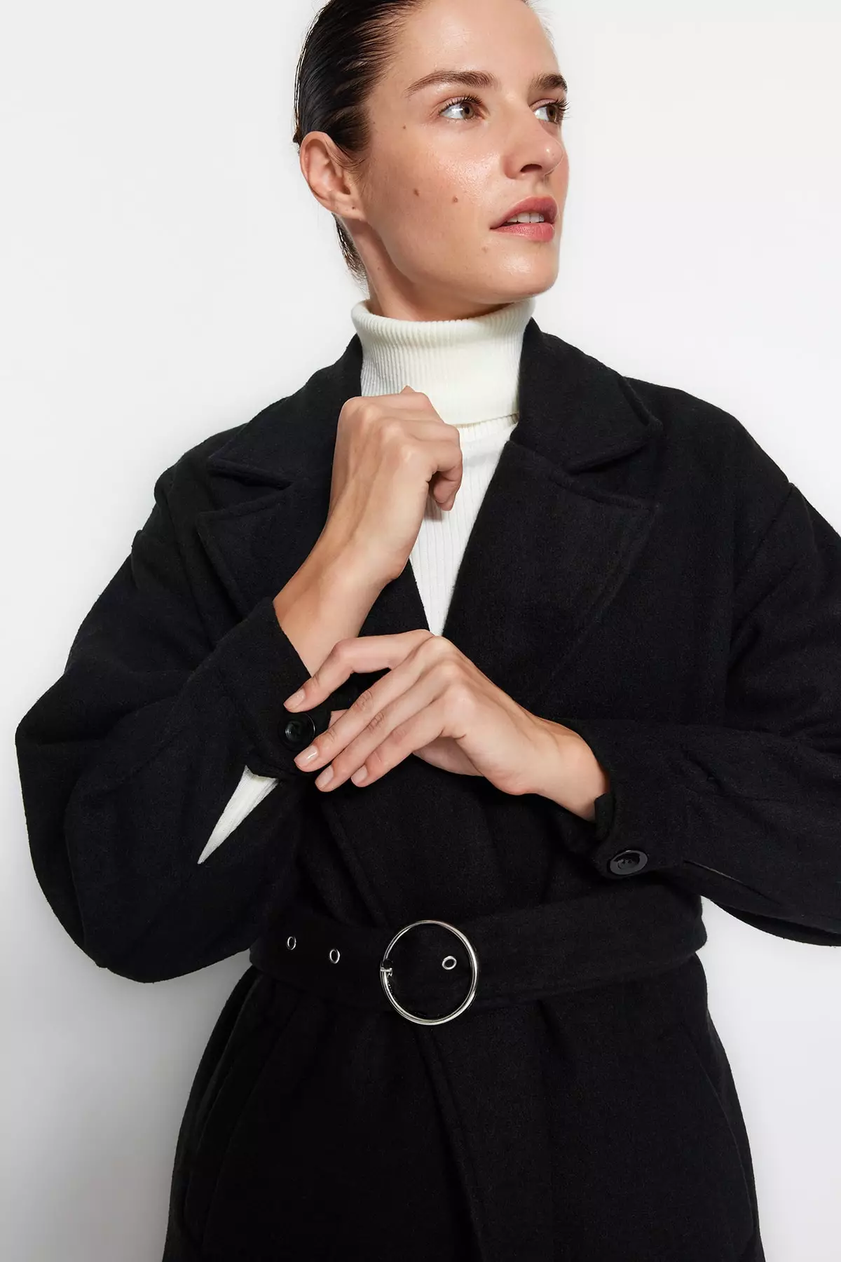 Belted Long Coat