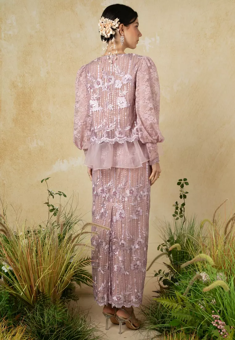 Karina Flare Top With Skirt Set