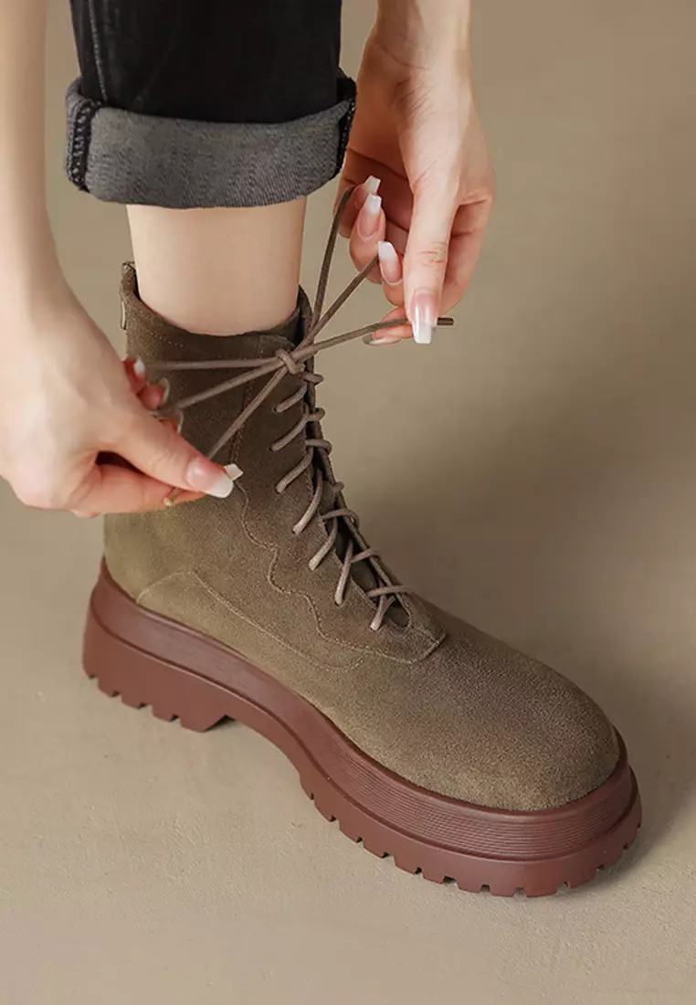 Platform short boots online