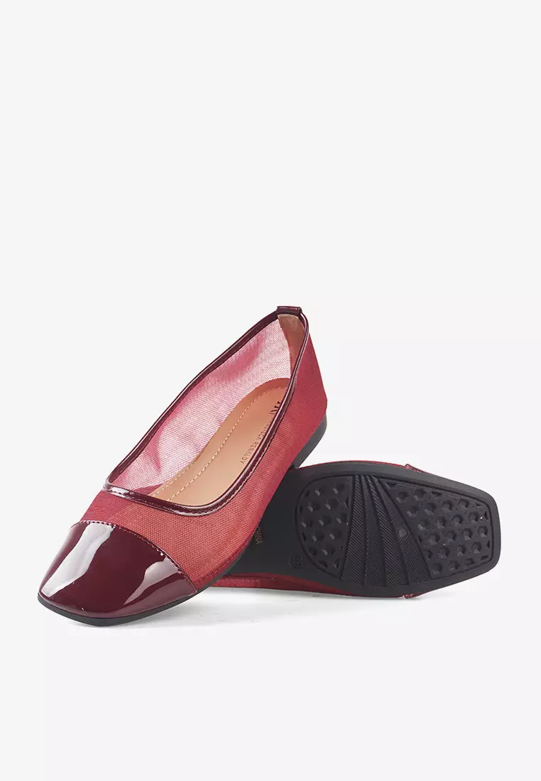 Sepatu Flatshoes Transparan L.Lynette