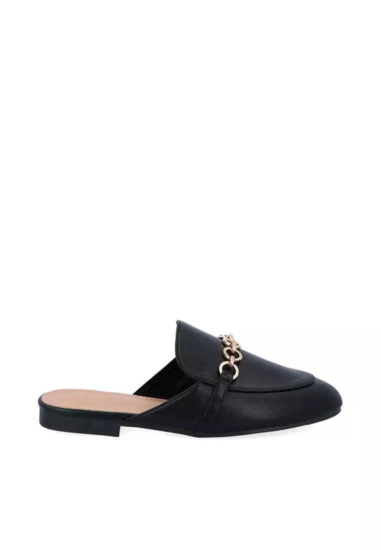 Discount on Carlo Rino  shoes - SKU: Black Ceryn Grace Mules