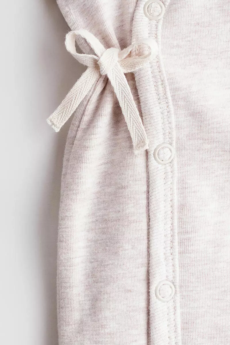 Padded jersey pramsuit